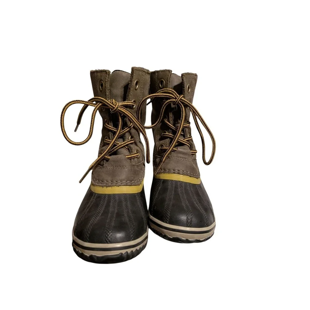Sorel Slimpack Ii‎ Boots Brown Size 6 Womens
